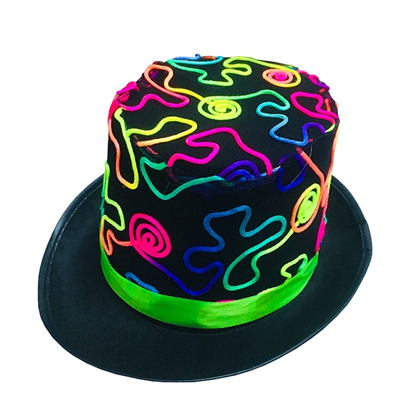 SOMBRERO COPA LINEAS FLUOR X1 UNI - 1