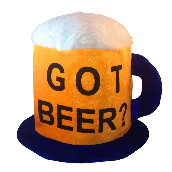 SOMBRERO TELA CERVEZA X1 UNI - 1
