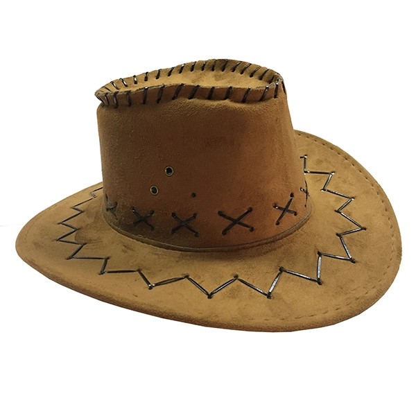 SOMBRERO VAQUERO NI?O CAFE OSCURO X1 UNI - 1