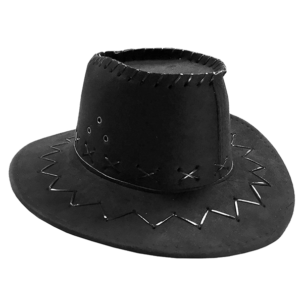 SOMBRERO VAQUERO NI?O NEGRO X1 UNI - 1