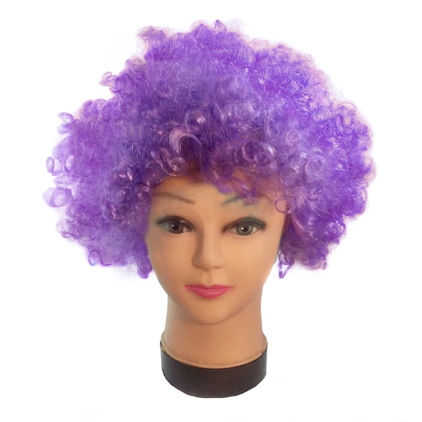 PELUCA AFRO 100GR LILA X1 UNI - 1
