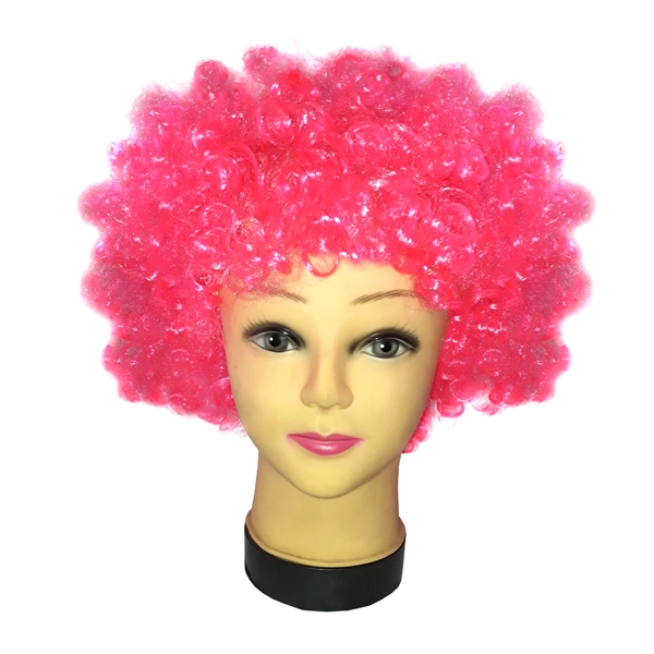 PELUCA AFRO 100GR FUCSIA X1 UNI - 1