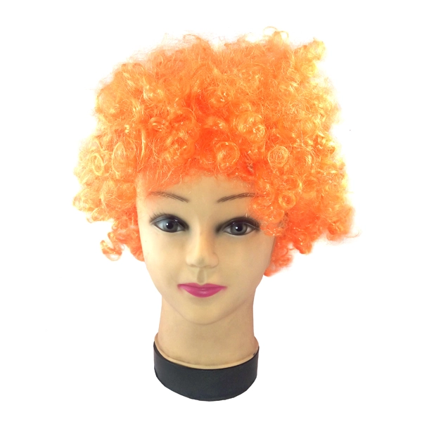 PELUCA AFRO 100GR NARANJO X1 UNI - 1