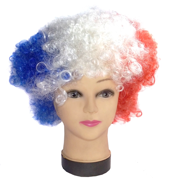 PELUCA AFRO 100GR TRICOLOR X1 UNI - 1