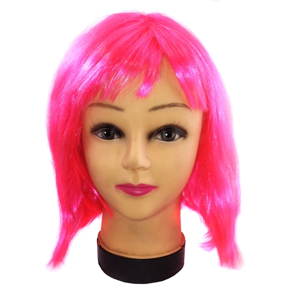 PELUCA CORTA 32CM 100GR FUCSIA X1 UNI - 1