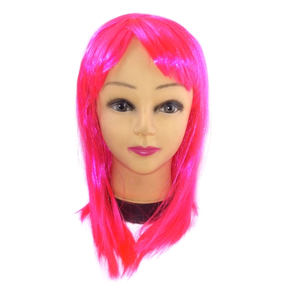 PELUCA MEDIANA 43CM 160GR FUCSIA X1 UNI - 1