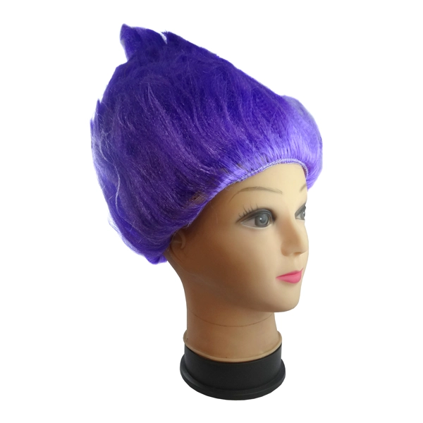 PELUCA TROLLS 120 GRS. MORADO X1 UNI - 1