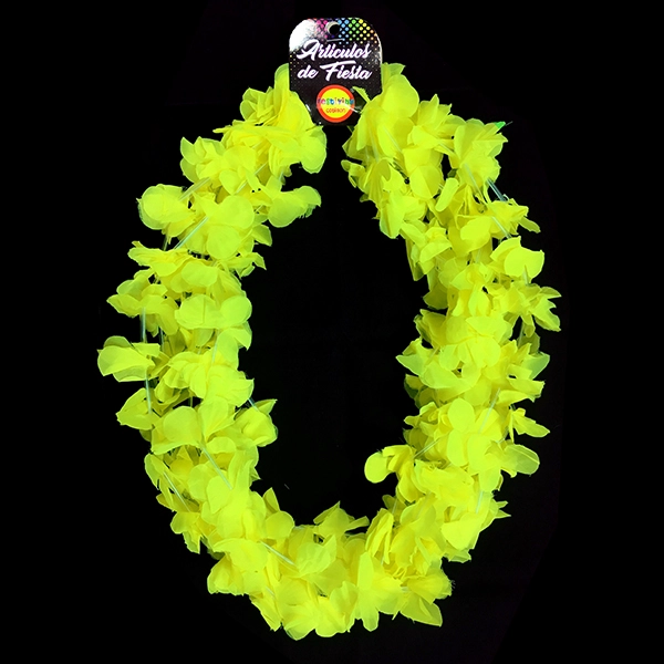 COLLAR FLOR FLUOR AMARILLO X6 UNI - 1