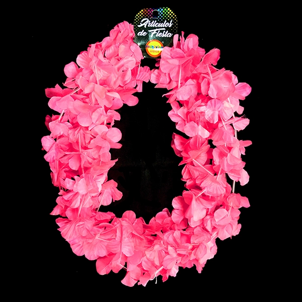 COLLAR FLOR FLUOR FUCSIA X6 UNI - 1