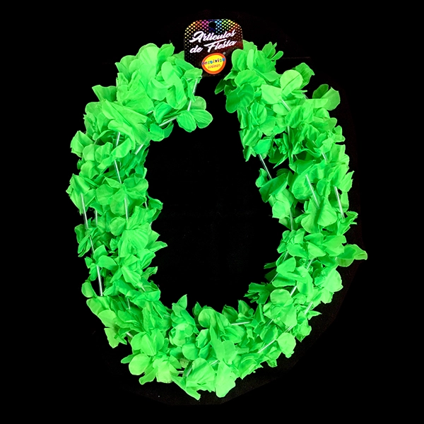 COLLAR FLOR FLUOR VERDE X6 UNI - 1