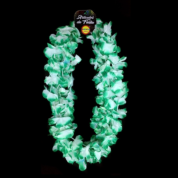COLLAR FLOR LIMA/BLANCO X6 UNI - 1