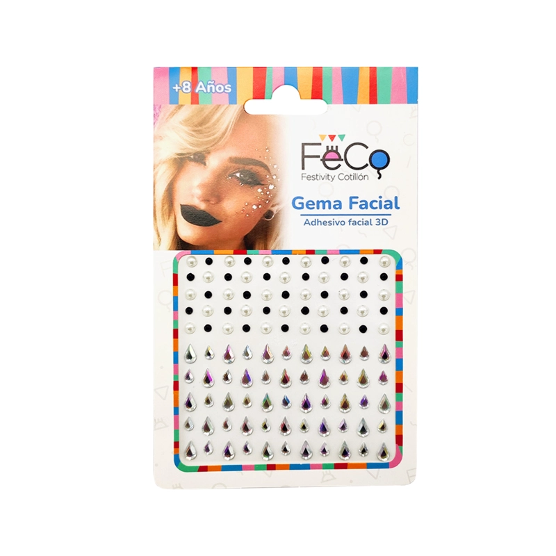ADESIVO DECO PERLAS BLACK GOTA X1 UNI - 1