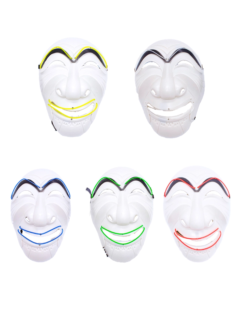 MASCARA PLASTICA LED HEIST KR X1 UNI - 1
