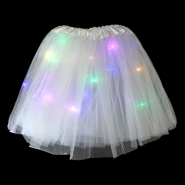 FALDA BALLERINA LED BLANCO X1 UNI - 1