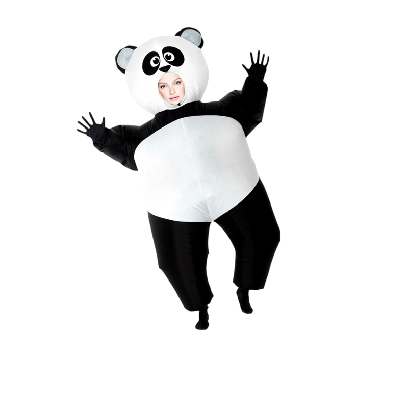 TRAJE ADULTO INFLABLE PANDA X1 UNI - 1