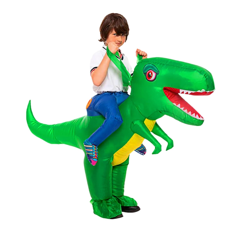 TRAJE INFANTIL INFLABLE DINO RIDE 80-120CM X1UNI - 1