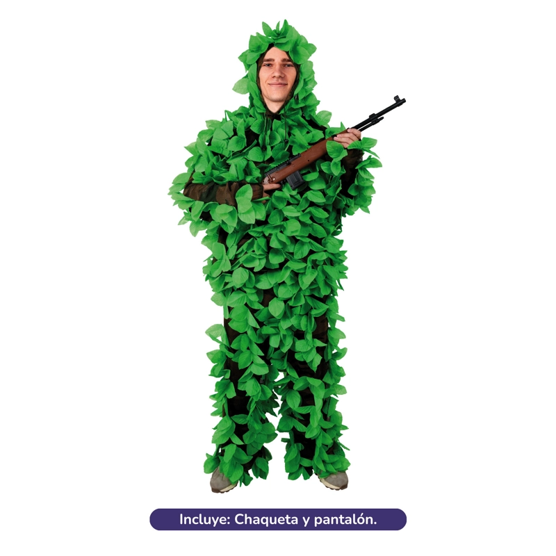 TRAJE ADULTO BUSH MEN 180CM X1UNI - 1