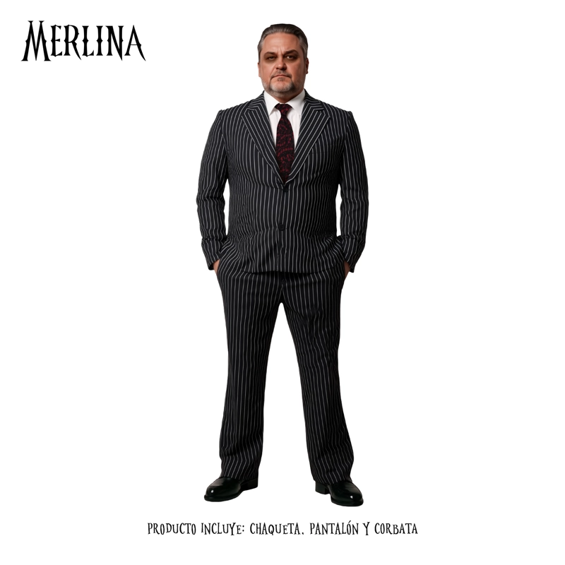TRAJE MERLINA GOMEZ ADDAMS S - 1