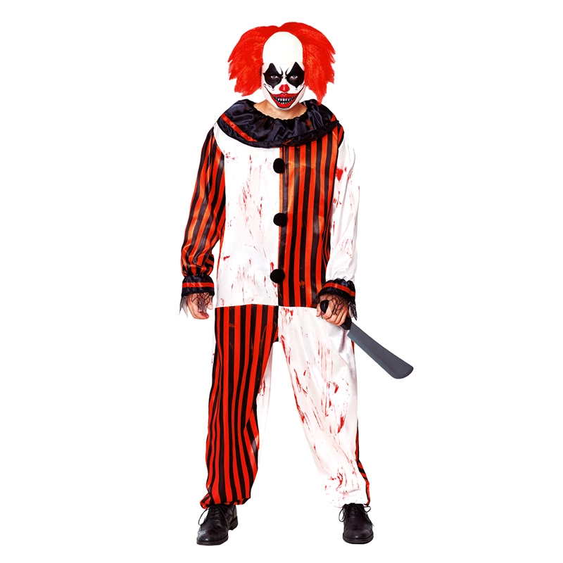 TRAJE PAYASO RAYAS M - 1