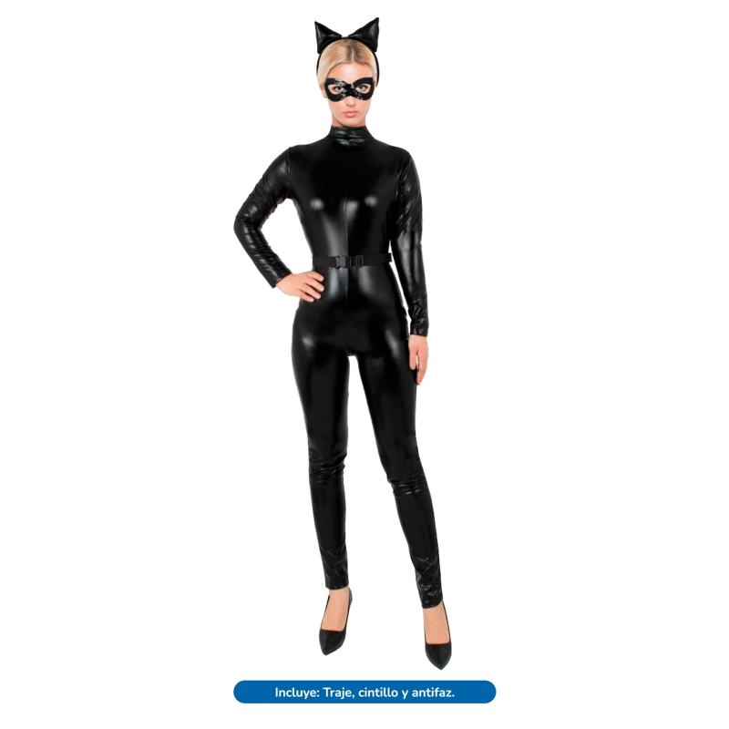 TRAJE ADULTO GATA XL - 1