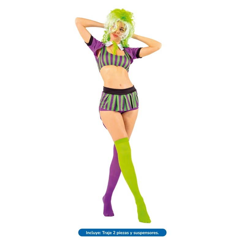 TRAJE ADULTO PAYASO M - 1