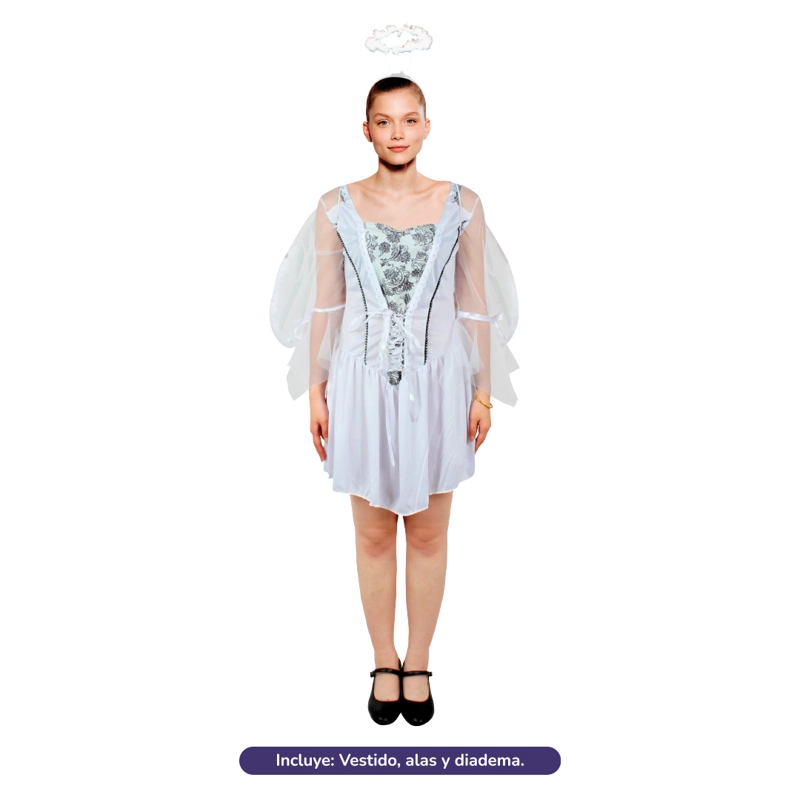 TRAJE ANGEL BLANCO L - 1