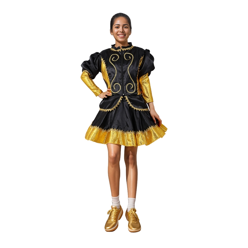 TRAJE CAPORAL MUJER M NEGRO - 1