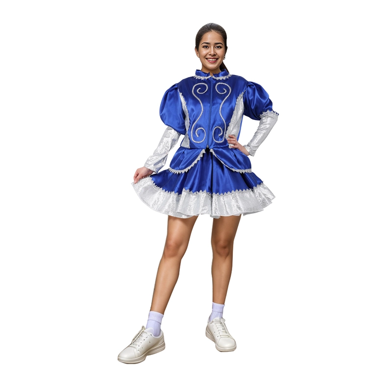TRAJE CAPORAL MUJER S AZUL - 1