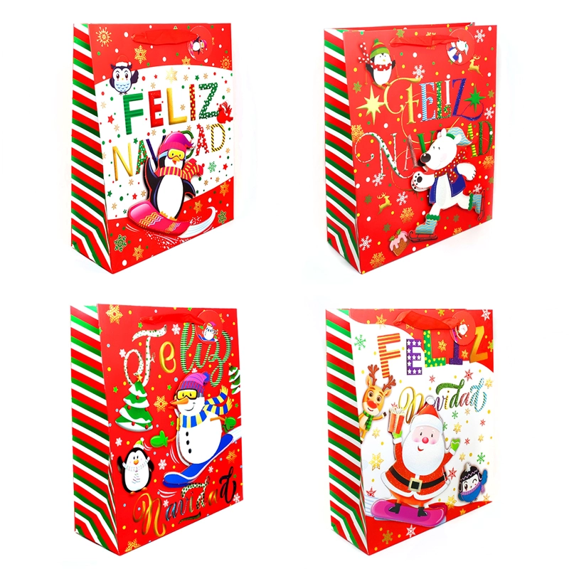 BOLSA DE REGALO NAVIDAD KIDS 30X40 X1UNI - 1