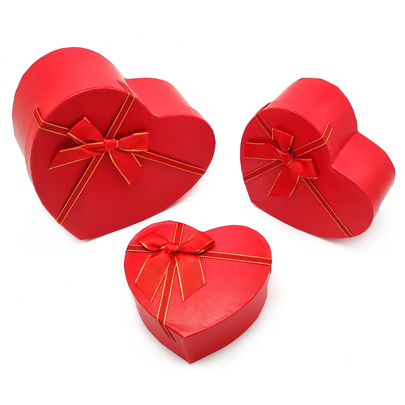 CAJA CORAZON TRIPLE HUMITA BORDE DORADO X1 UNI - 1