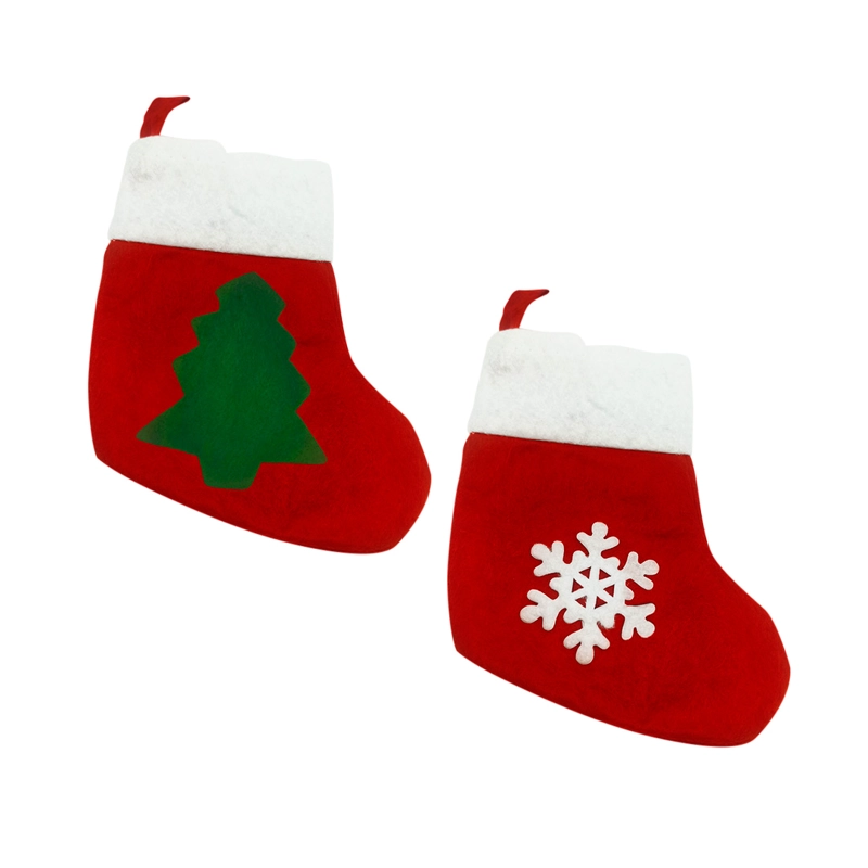 CALCETIN NAVIDAD MINI SIMPLE X12 UNI - 1