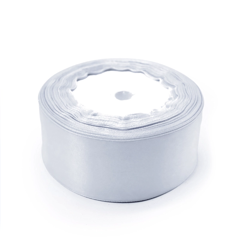 CINTA SATIN 4CMX22.8M 5PCS BLANCO X1UNI - 1