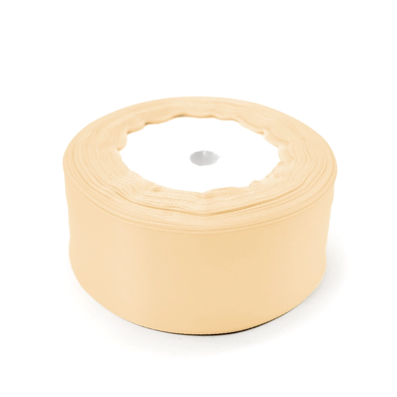 CINTA SATIN 4CMX22.8M 5PCS CREMA X1UNI - 1