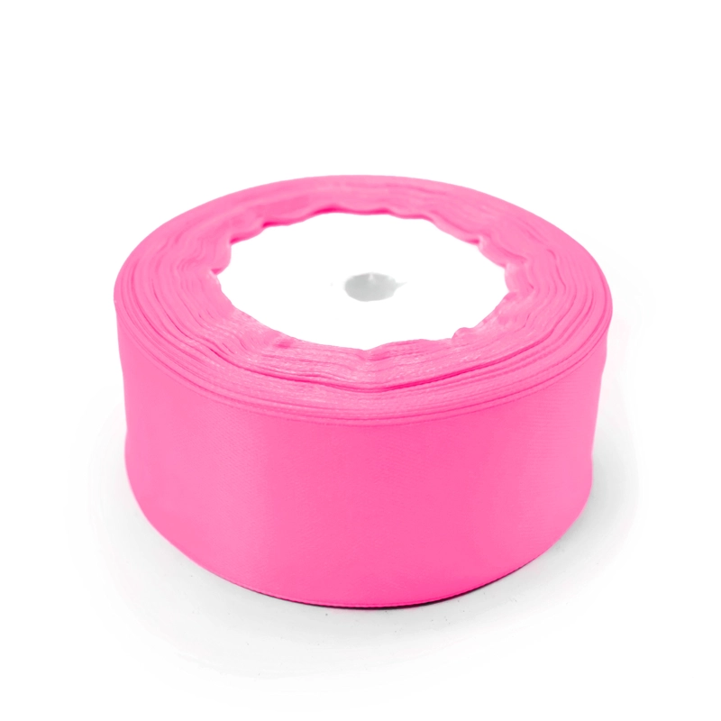 CINTA SATIN 4CMX22.8M 5PCS ROSADO X1UNI - 1