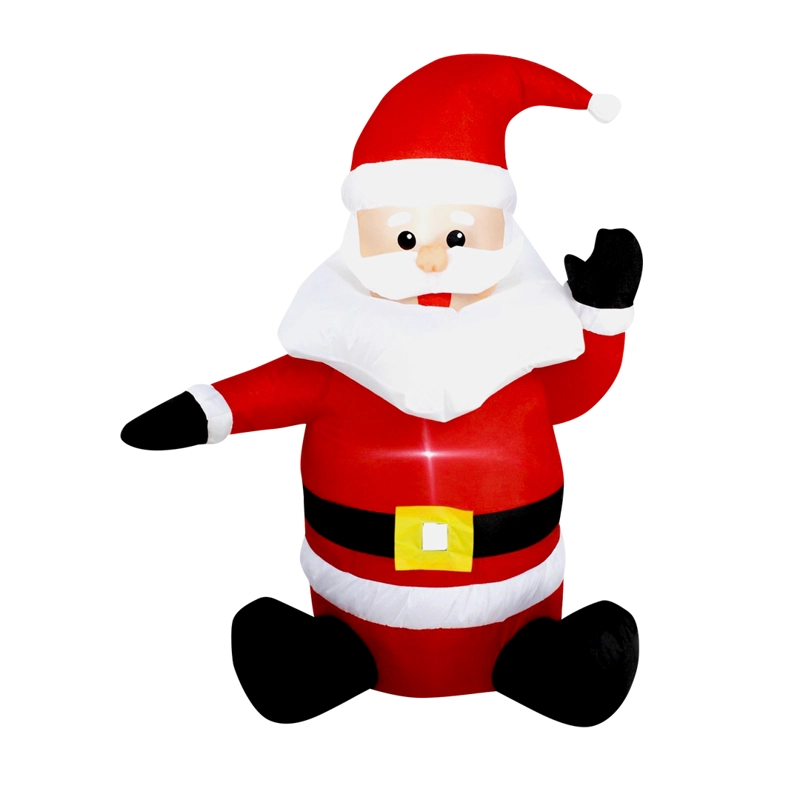 DECO PAPA NOEL INFLABLE LED 120CM - 1