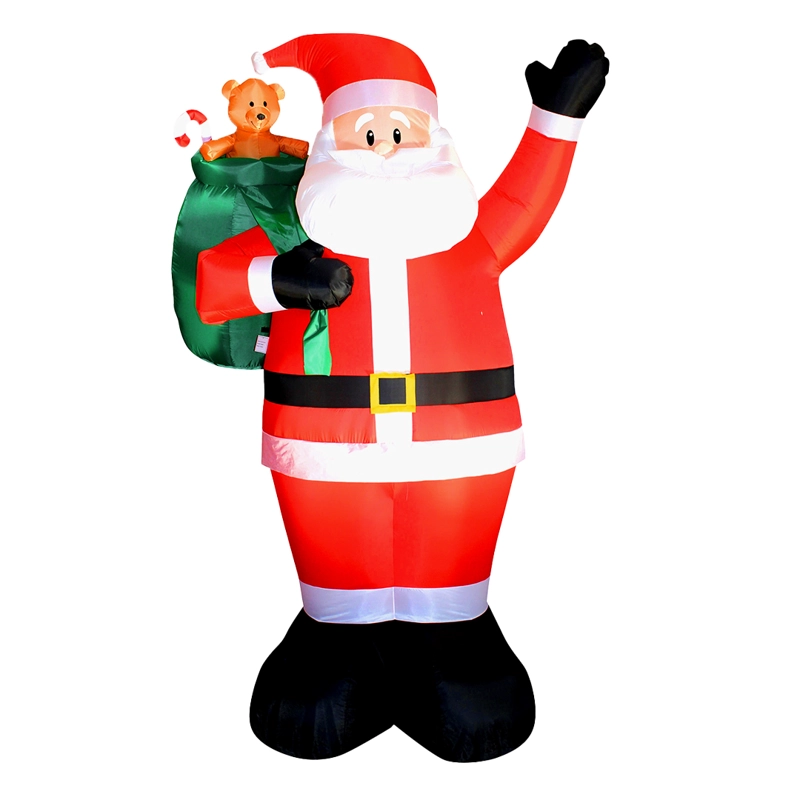 DECO PAPA NOEL INFLABLE LED 180CM - 1