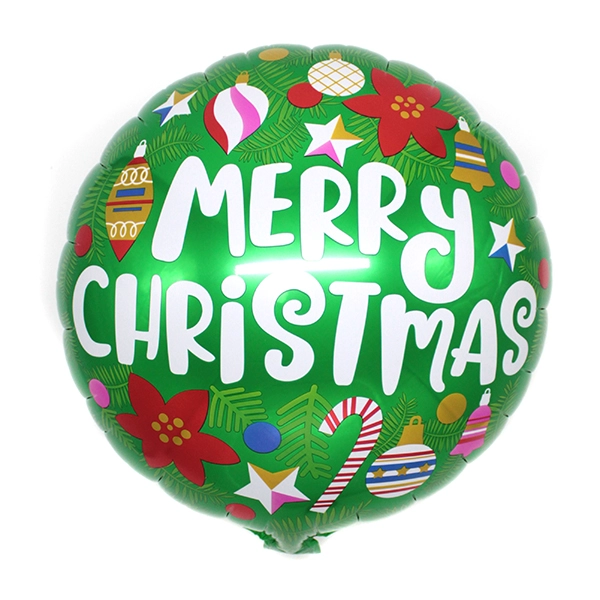 GLOBO METALICO 18 DULCES NAVIDAD X1 UNI - 1