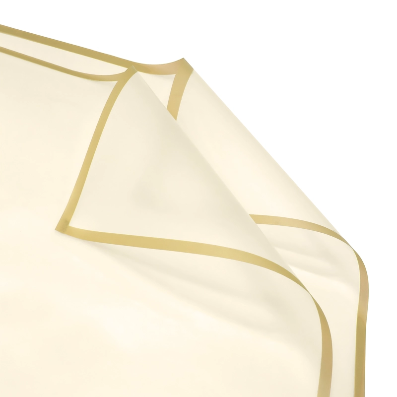 PAPEL COREANO 57X57 5.3C MEDIO TRANSPARENTE BEIGE X20UNI - 1