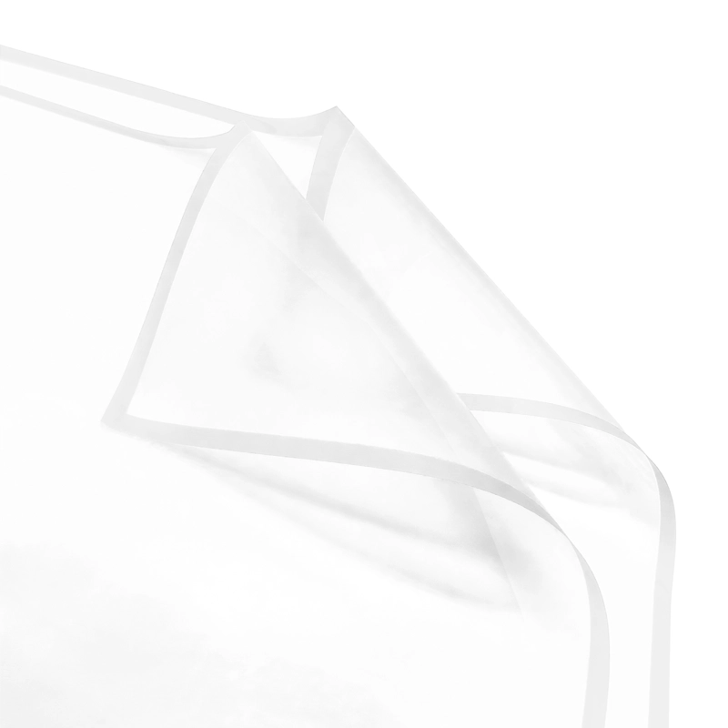 PAPEL COREANO 57X57 5.3C MEDIO TRANSPARENTE BLANCO X20UNI - 1