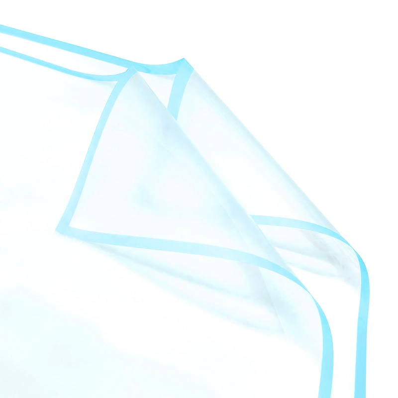 PAPEL COREANO 57X57 5.3C MEDIO TRANSPARENTE CELESTE X20UNI - 1