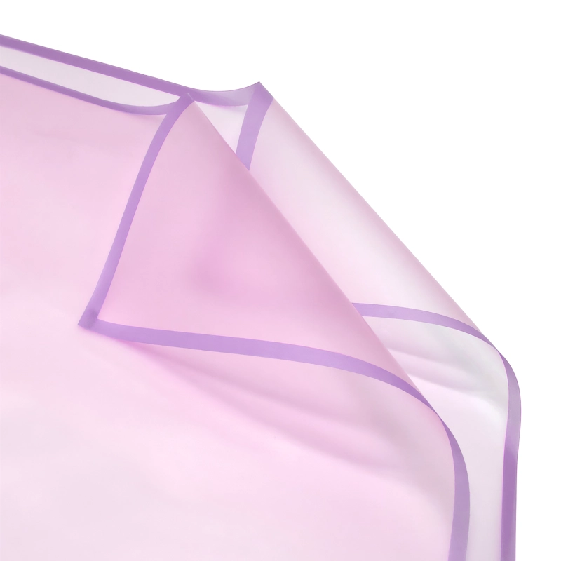 PAPEL COREANO 57X57 5.3C MEDIO TRANSPARENTE LILA X20UNI - 1