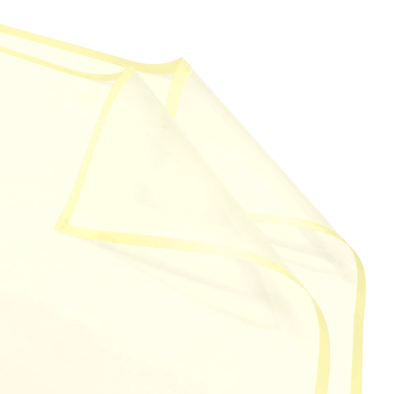 PAPEL COREANO 57X57 5.3C MEDIO TRANSPARENTE CREMA X20UNI - 1