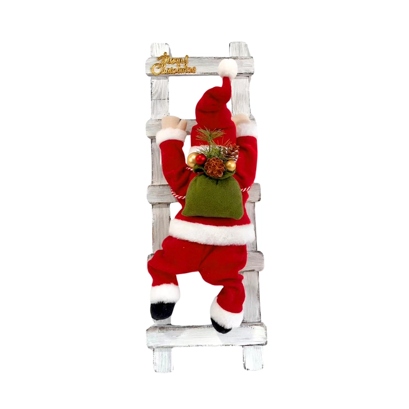 SANTA ESCALADOR ANIMATRONICS 70CM X1UNI - 1