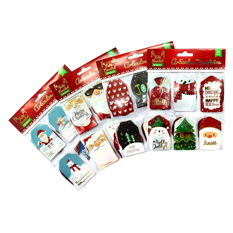 TAGS NAVIDEÑO X24PCS X12 - 1