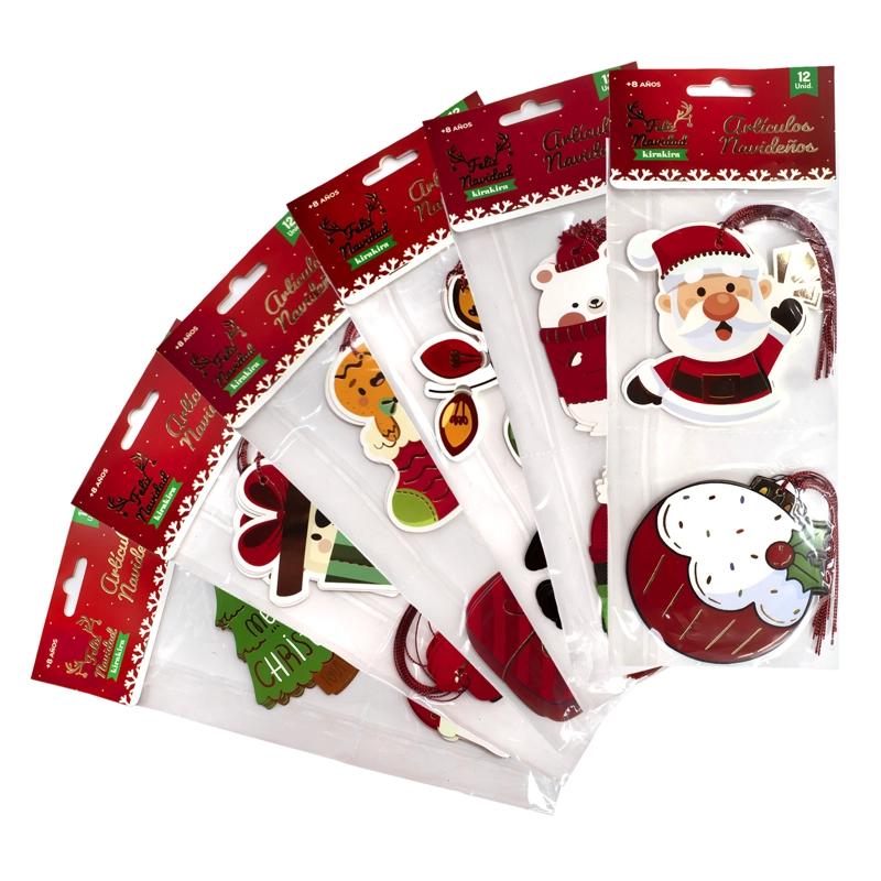 TAGS NAVIDEÑO GRANDE X12PCS X12 - 1