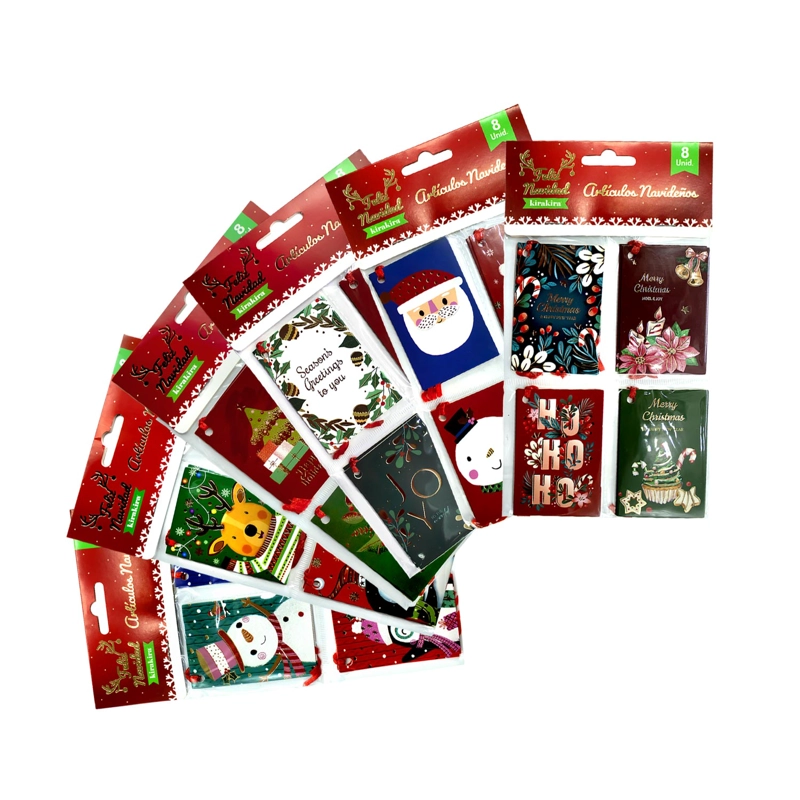 TAGS NAVIDEÑO X8PCS X12 - 1