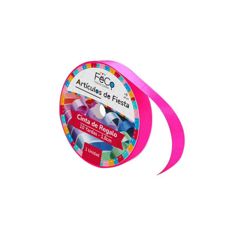 CINTA 1.8CM 10YD FUCSIA X1 UNI - 1