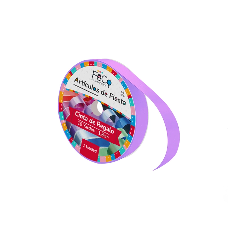 CINTA 1.8CM 10YD LILA X1 UNI - 1