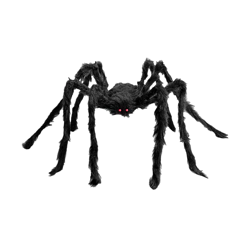 ARAÑA NEGRA GIGANTE 228CM X1 UNI - 1