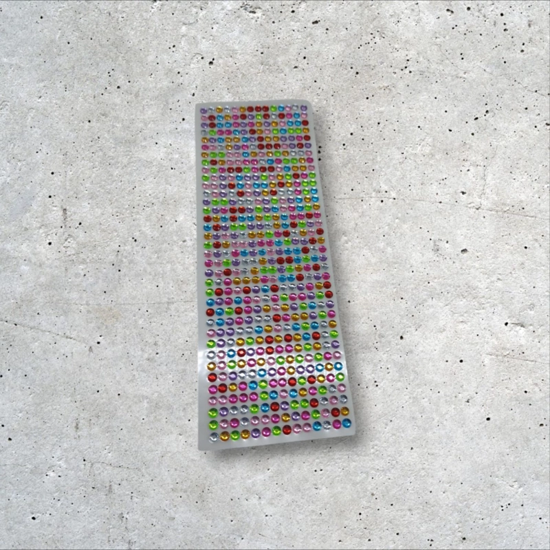 ADHESIVO BLING GRANDE MULTICOLOR X1 UNI - 1